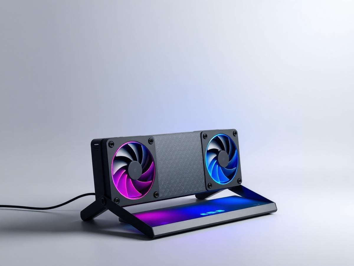 RGB Laptop Cooling Stand — Accessories available at Pakistan Business, Wah Cantt