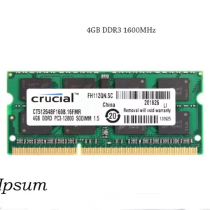 4 gb RAM pc 3