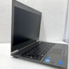 Toshiba Dynabook R632 laptop front side angle view with compact keyboard and ultrabook body