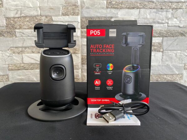P05 Face Tracking Selfie Stick Tripod – Smart Auto Tracking Gimbal