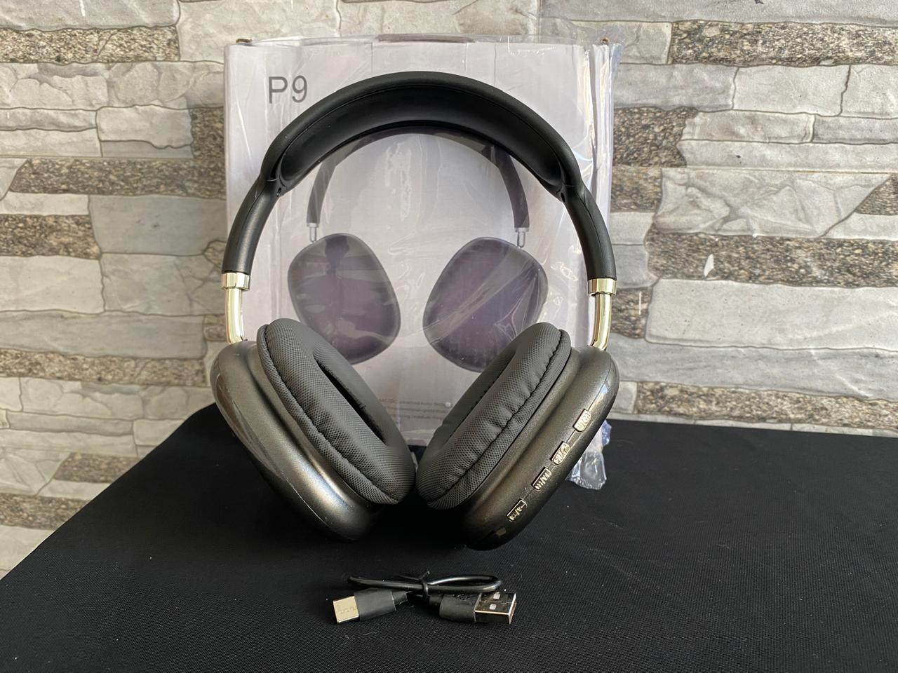 P9 Wireless Headphones – High-Fidelity Sound & Comfort