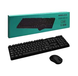 TJ-808 Wireless Keyboard & Mouse Combo – Sleek, Silent & Reliable