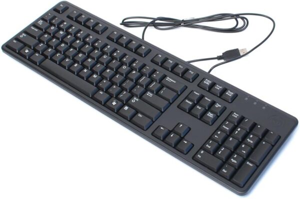 Dell & HP Slim Keyboard – Ultra-Quiet Typing | Sleek Office Design - Image 3
