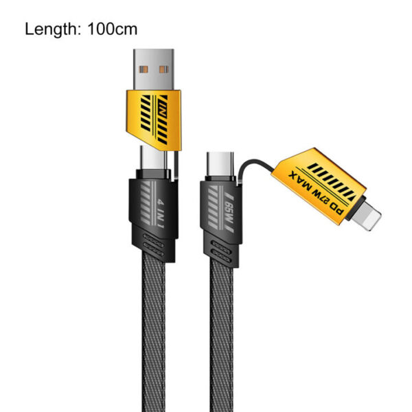 4-in-1 Fast Charging Data Cable – One Cable for All Devices! - Image 2