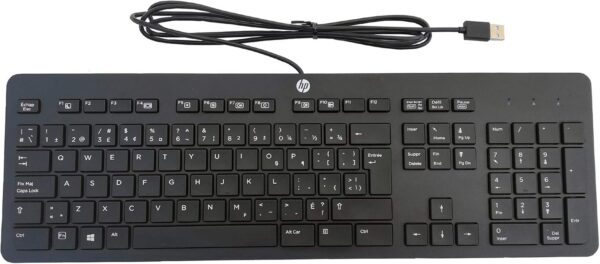 Dell & HP Slim Keyboard – Ultra-Quiet Typing | Sleek Office Design - Image 4
