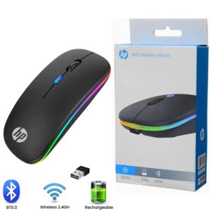 HP KM310 RGB Wireless Mouse – Sleek, Silent & Stylish!