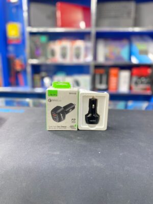 Bluk’s BX-652 Dual Fast Car Charger – 48W | Qualcomm Quick Charge 3.0