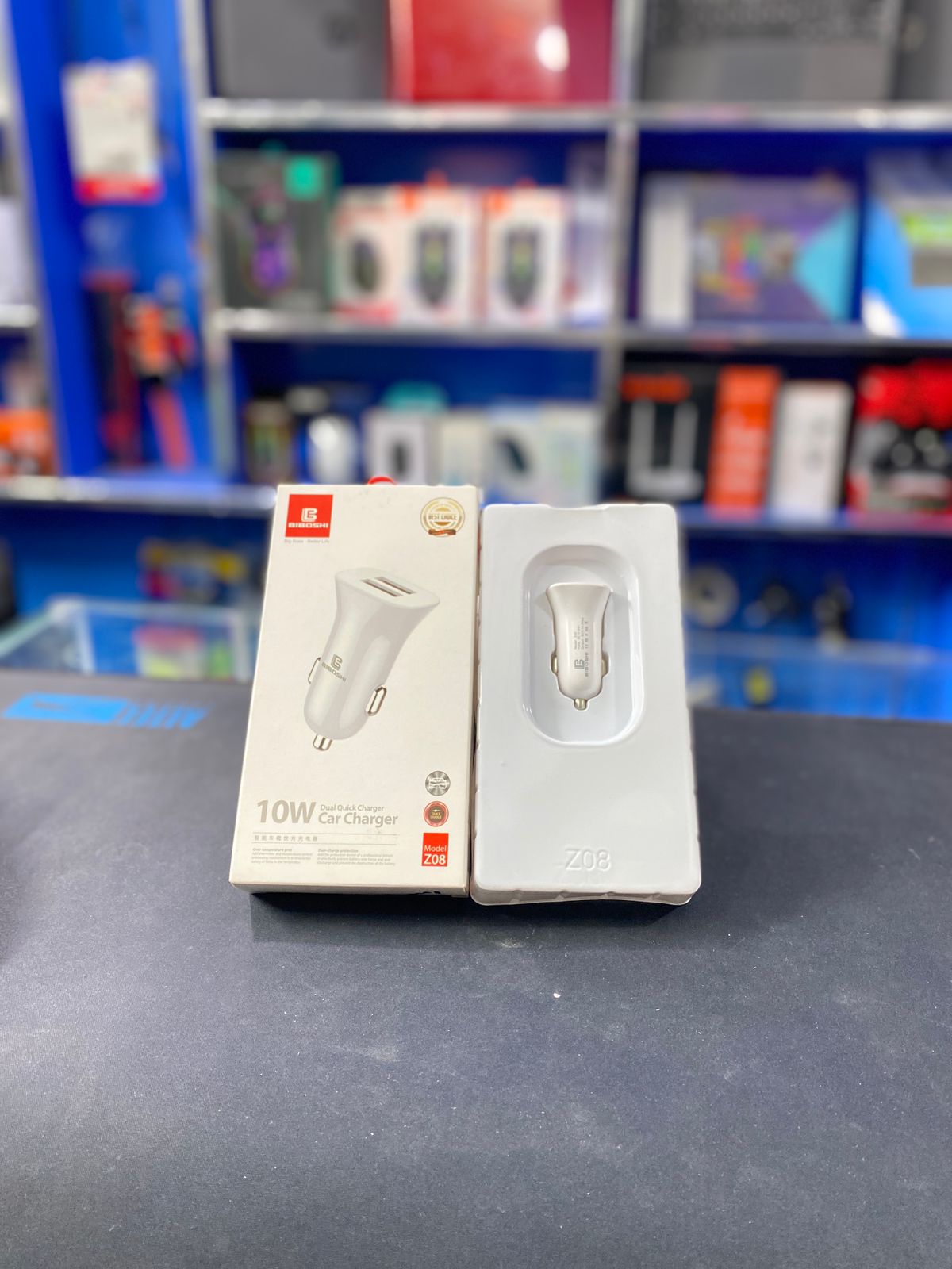 Biboshi 10W Quick Car Charger – Compact & Fast USB Car Adapter 1 Biboshi 10W Quick Car Charger – Compact & Fast USB Car Adapter