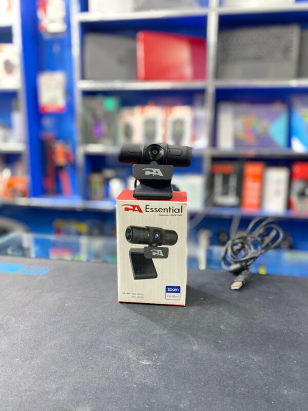 PA Essential Webcam 1080p – 5MP | Zoom Verified Model WC-3000