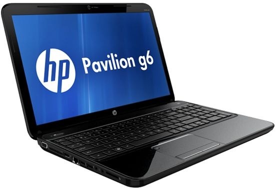 HP Pavilion g6 Core i3 3rd Gen laptop front view with 15.6 inch display and keyboard