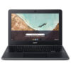 Front view of Acer Chromebook C722 with HD display and compact student-friendly design
