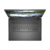 Top keyboard view of Dell Latitude 3410 laptop with full keyboard and large touchpad