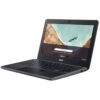 Acer Chromebook C722 side angle view with slim portable design and HD display