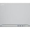 Rear view of Geo Ultrabook 3 slim silver laptop with lightweight ultrabook design