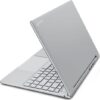 Geo Ultrabook 3 silver ultrabook shown in rear side angle view with slim profile