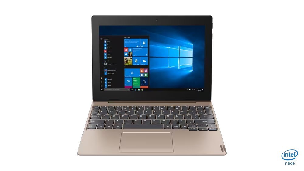 Lenovo D330 Intel Celeron 4GB RAM 64GB Storage โ Detachable Mini Laptop in Pakistan 4 Lenovo D330 detachable screen tablet mode with keyboard base separated